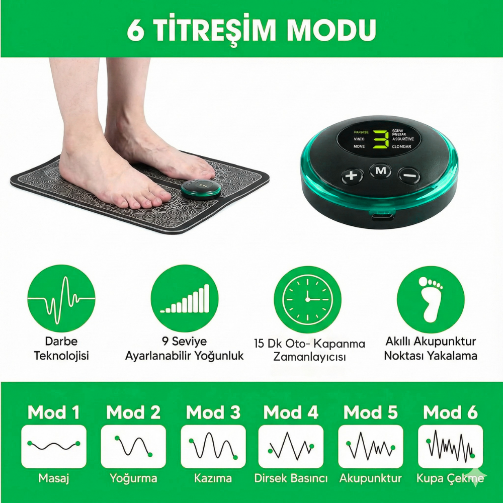 Elektrik Akımları İle Ayak Terapi Cihazı