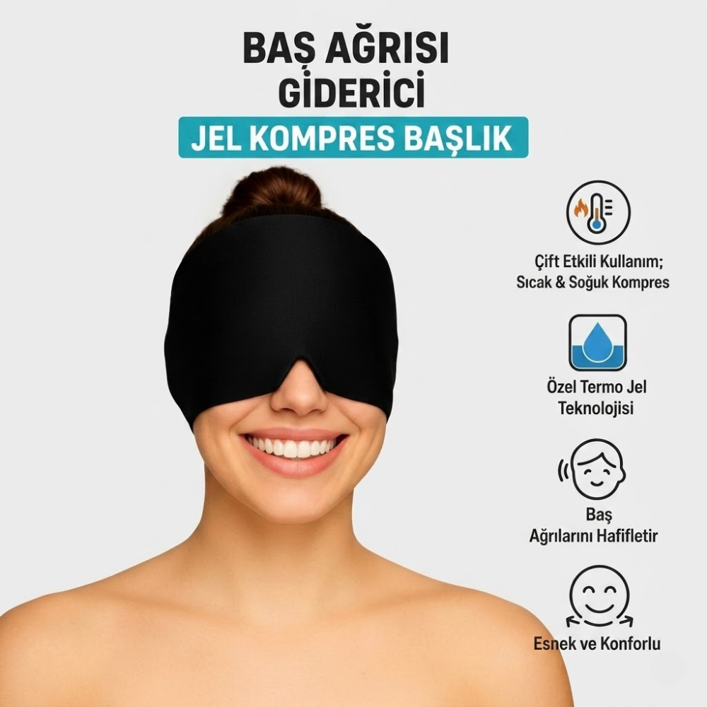 Migren Ve Baş Ağrısı Giderici Başlık