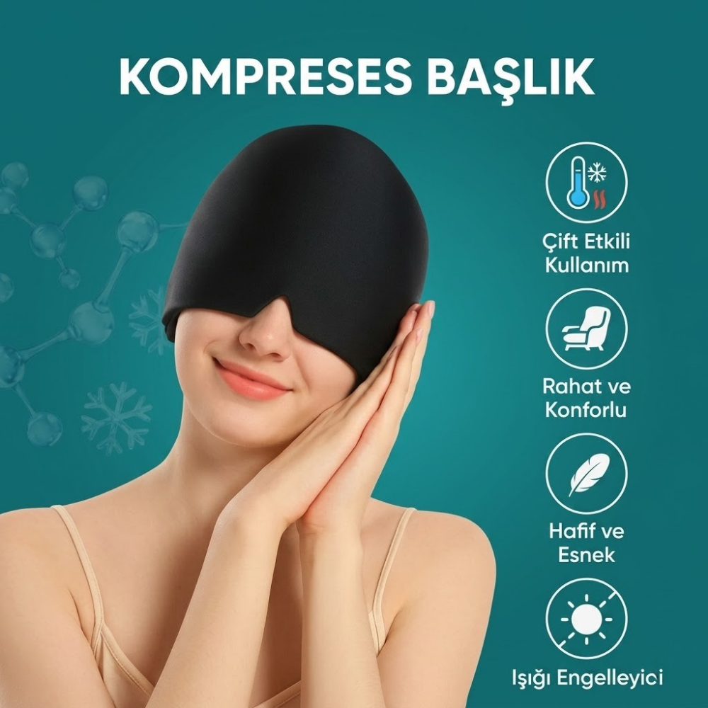 Migren Ve Baş Ağrısı Giderici Başlık