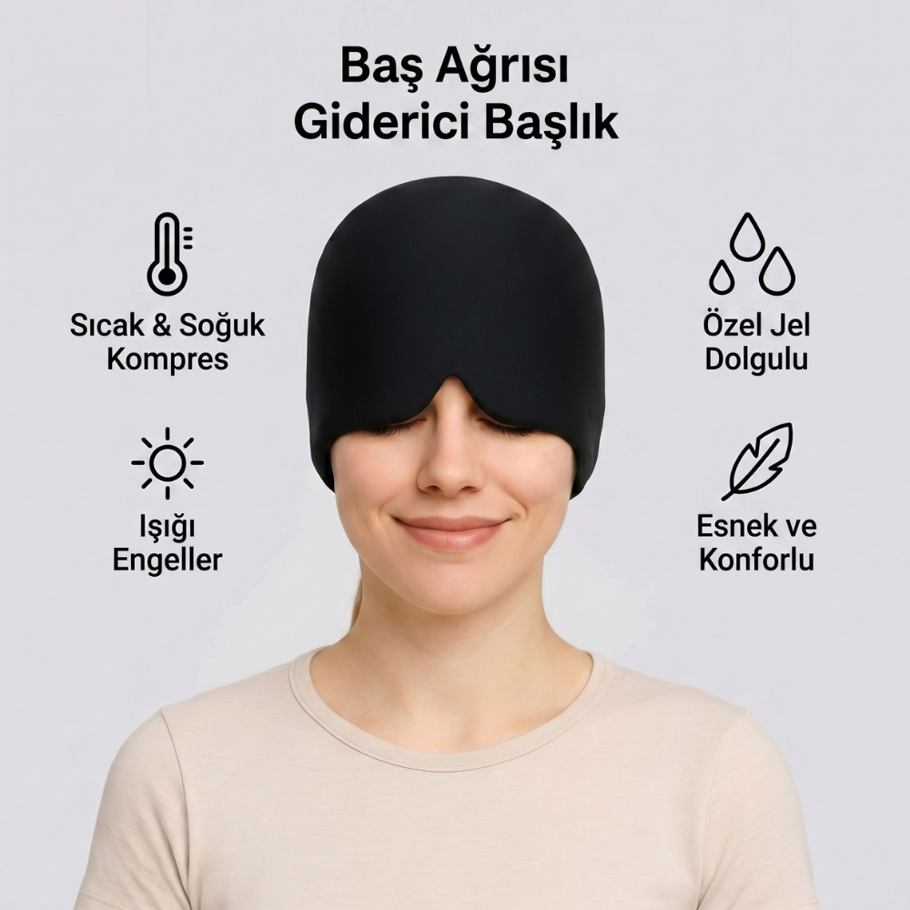 Migren Ve Baş Ağrısı Giderici Başlık